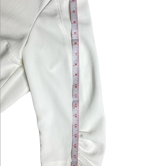 Tibi Shirred Sleeve with Removable Belt Dress Size 6 - Picture 12 of 15